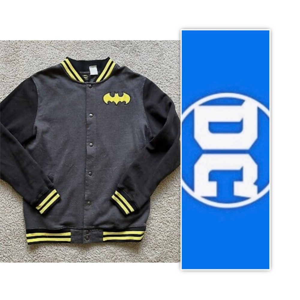 DC Comics Batman Button Up Coat